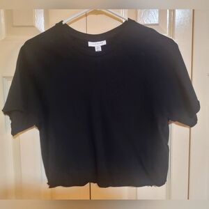 TOPSHOP cropped tee Small (Size 2)